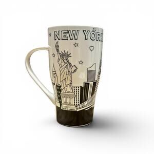 Jay Joshua New York City Souvenir 16oz mug COFFEE Cup Statue of Liberty